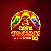 Gioco slot 3 Coins of Fire Volcano